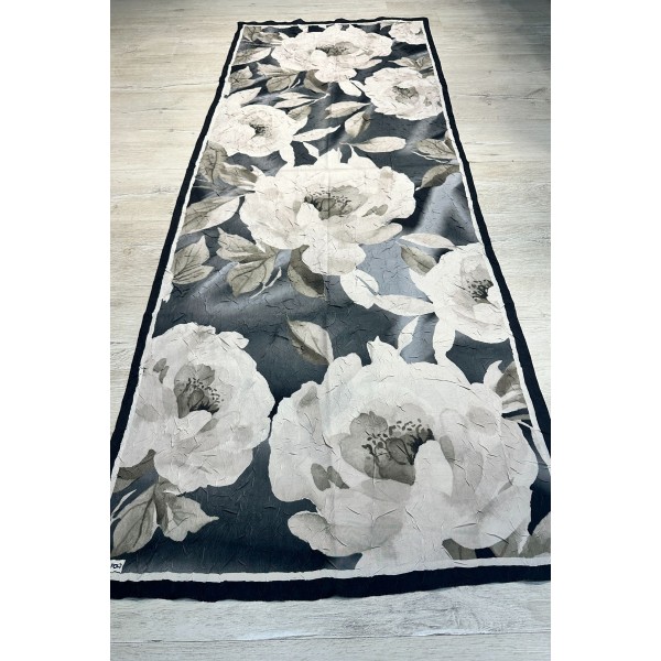 Desenli Bambu Şal 027A